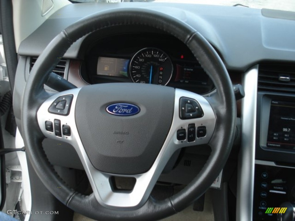 2012 Edge Limited AWD - White Platinum Metallic Tri-Coat / Medium Light Stone photo #18