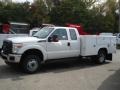2012 Oxford White Ford F350 Super Duty XL SuperCab 4x4 Commercial  photo #5