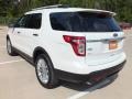 2013 White Platinum Tri-Coat Ford Explorer XLT  photo #8