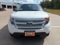 2013 White Platinum Tri-Coat Ford Explorer XLT  photo #11