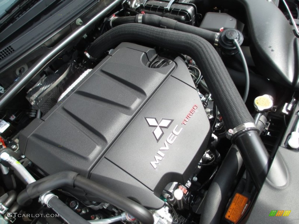 2013 Mitsubishi Lancer RALLIART AWC 2.0 Liter Turbocharged DOHC 16-Valve MIVEC 4 Cylinder Engine Photo #71442362