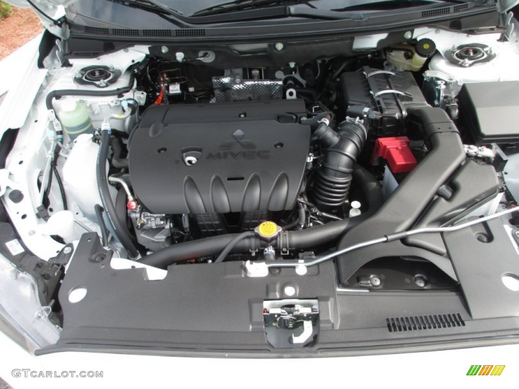 2013 Mitsubishi Lancer GT 2.4 Liter DOHC 16-Valve MIVEC 4 Cylinder Engine Photo #71442563