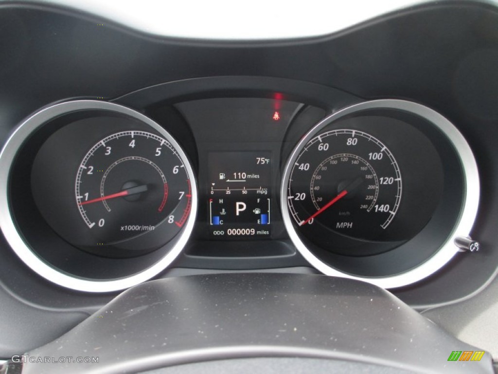 2013 Mitsubishi Lancer GT Gauges Photo #71442617