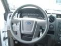 Steel Gray Steering Wheel Photo for 2012 Ford F150 #71442800