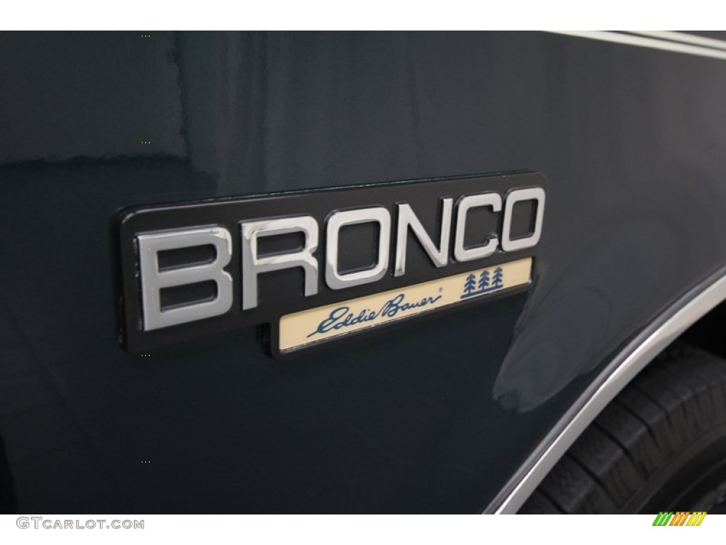 1993 Ford Bronco Eddie Bauer 4x4 Marks and Logos Photos