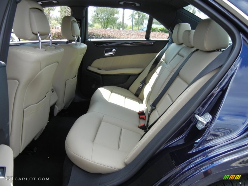 2011 Mercedes-Benz E 350 Sedan Rear Seat Photo #71443298