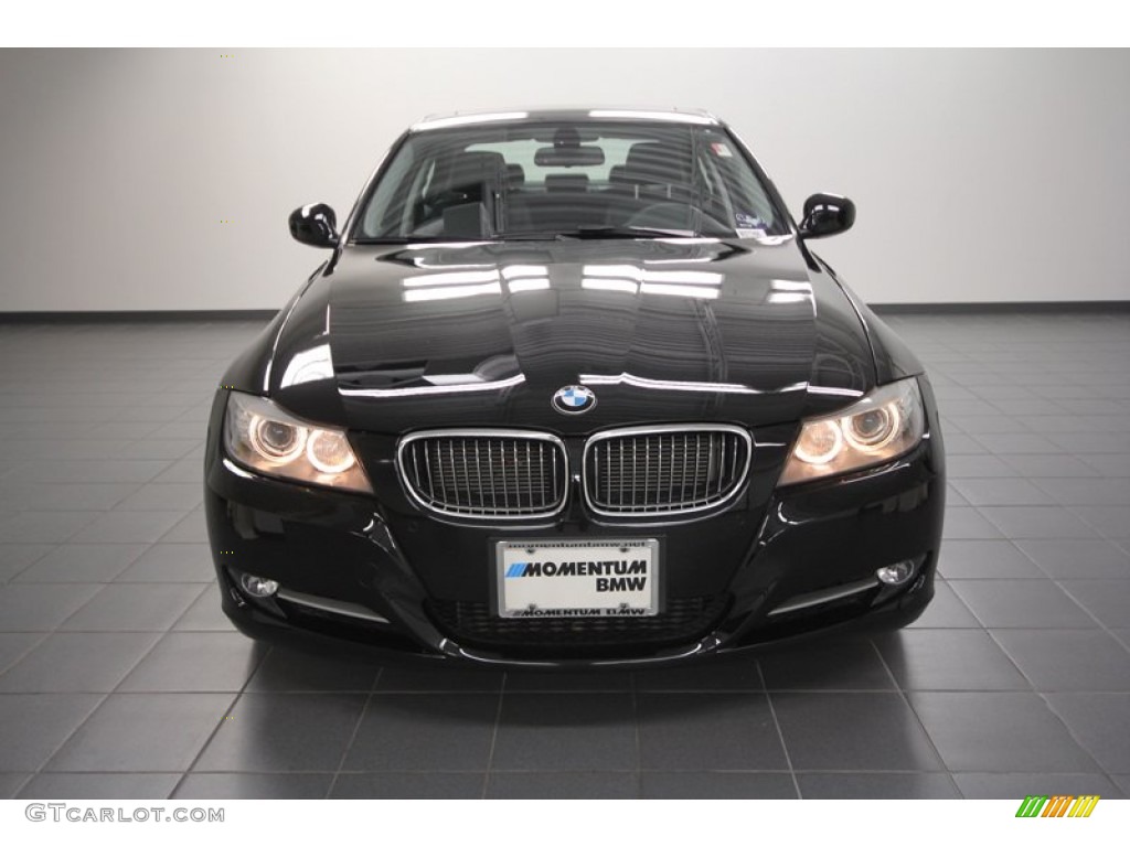 2011 3 Series 335i Sedan - Jet Black / Black photo #6