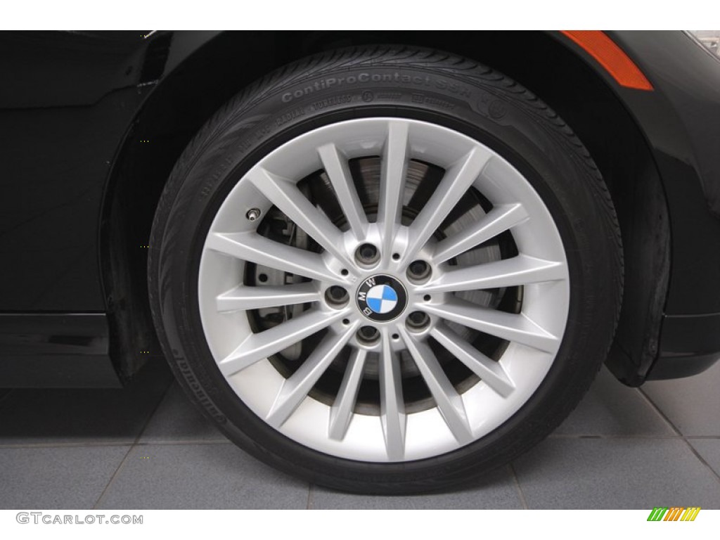 2011 3 Series 335i Sedan - Jet Black / Black photo #9