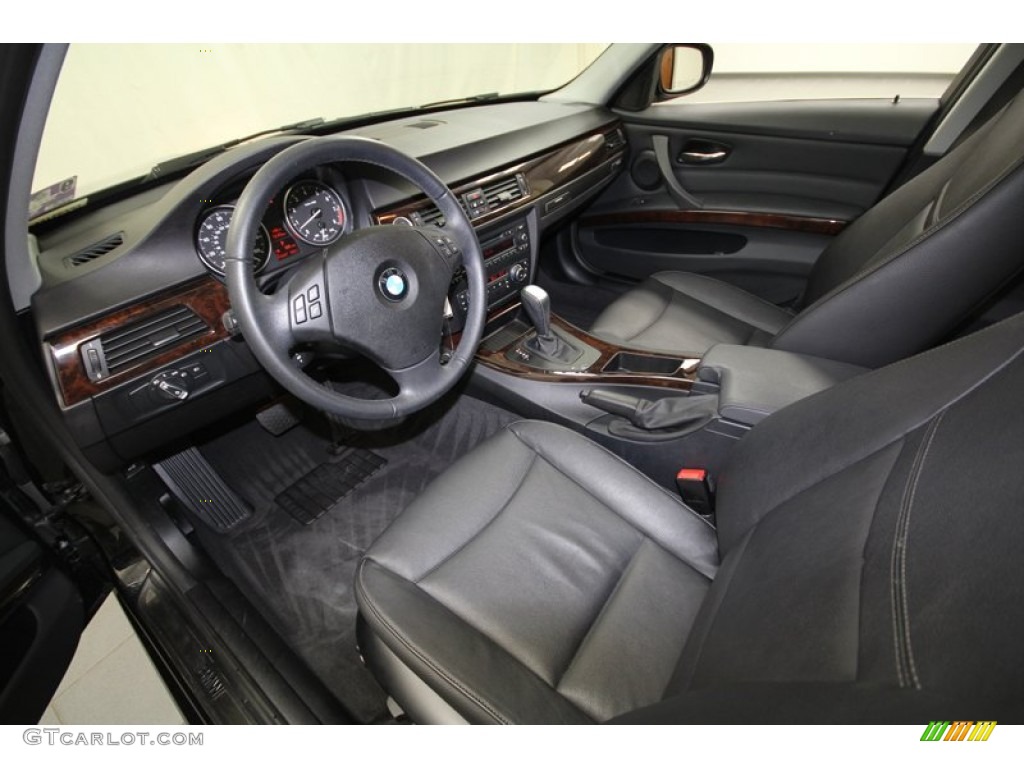 2011 3 Series 335i Sedan - Jet Black / Black photo #13