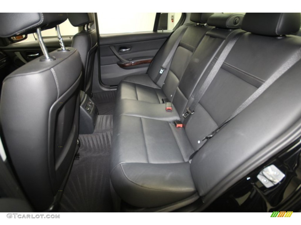 2011 3 Series 335i Sedan - Jet Black / Black photo #14