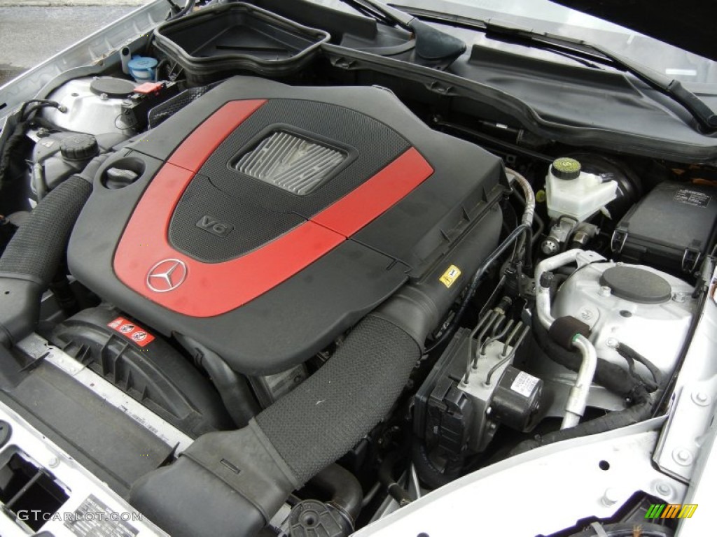 2009 Mercedes-Benz SLK 350 Roadster 3.5 Liter DOHC 24-Valve VVT V6 Engine Photo #71444240