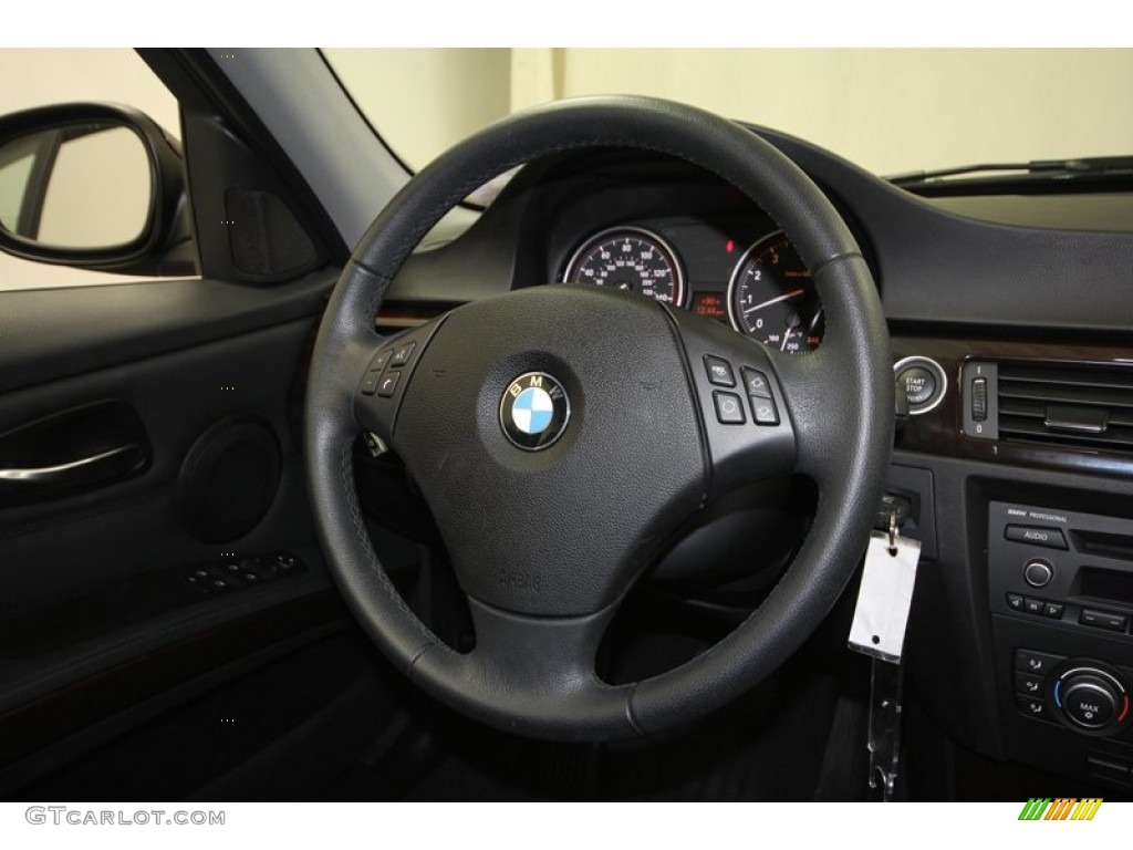 2011 3 Series 335i Sedan - Jet Black / Black photo #28