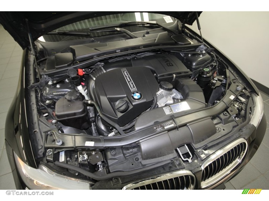 2011 3 Series 335i Sedan - Jet Black / Black photo #39