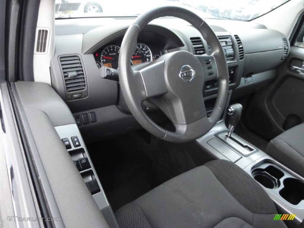 Graphite Interior 2010 Nissan Pathfinder S 4x4 Photo #71444882