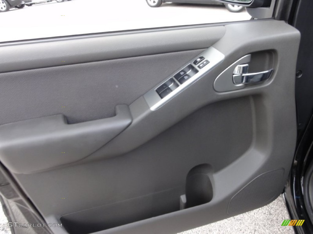 2010 Nissan Pathfinder S 4x4 Graphite Door Panel Photo #71444900