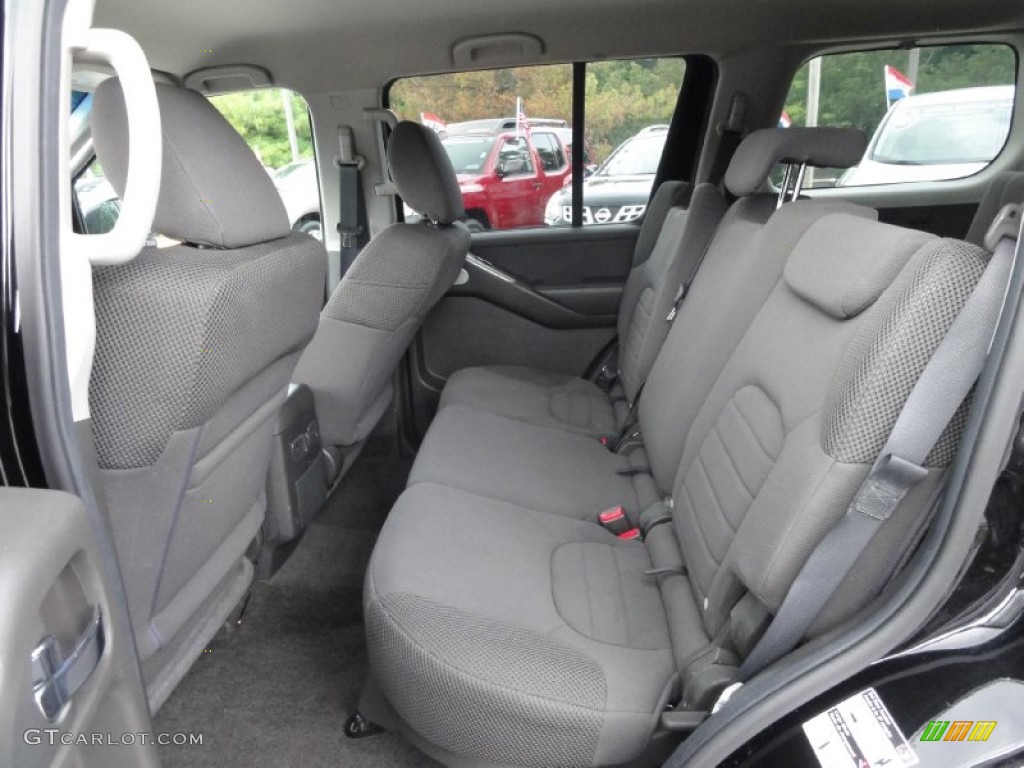 2010 Nissan Pathfinder S 4x4 Rear Seat Photo #71444963