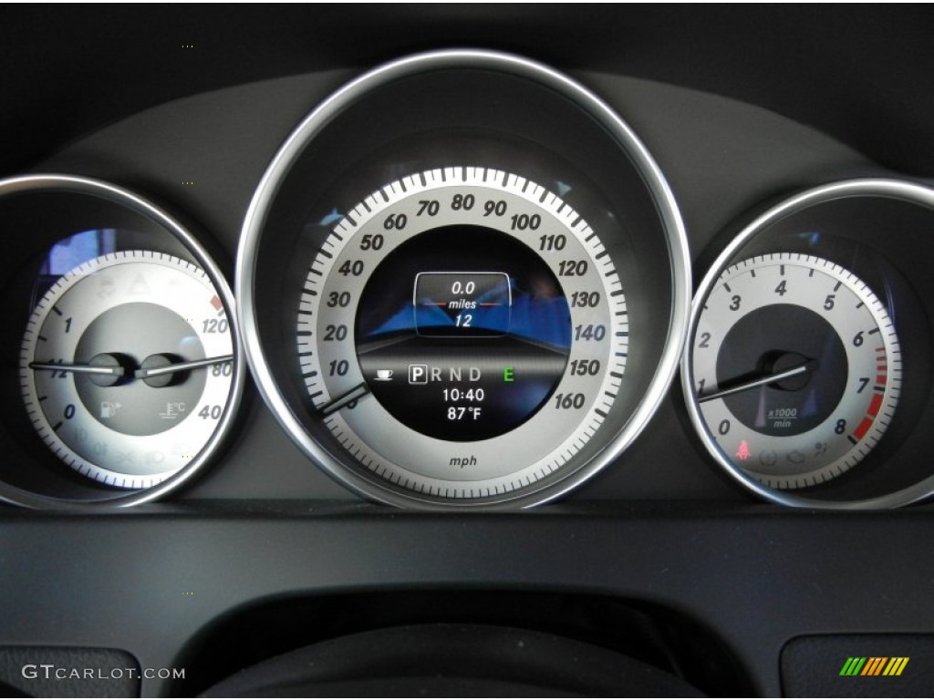 2013 Mercedes-Benz C 250 Coupe Gauges Photo #71445524