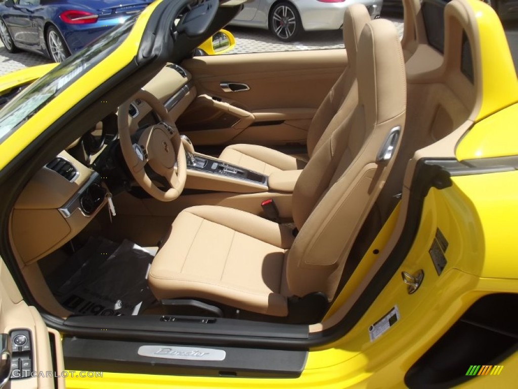 2013 Boxster  - Racing Yellow / Luxor Beige photo #10