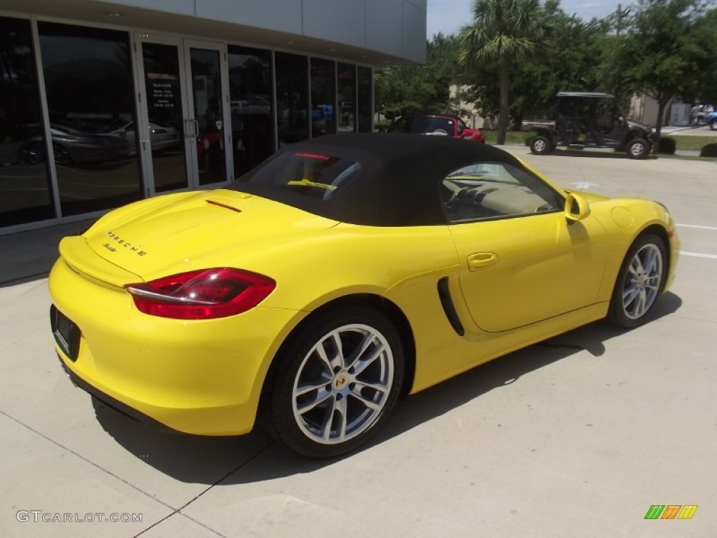 2013 Boxster  - Racing Yellow / Luxor Beige photo #15