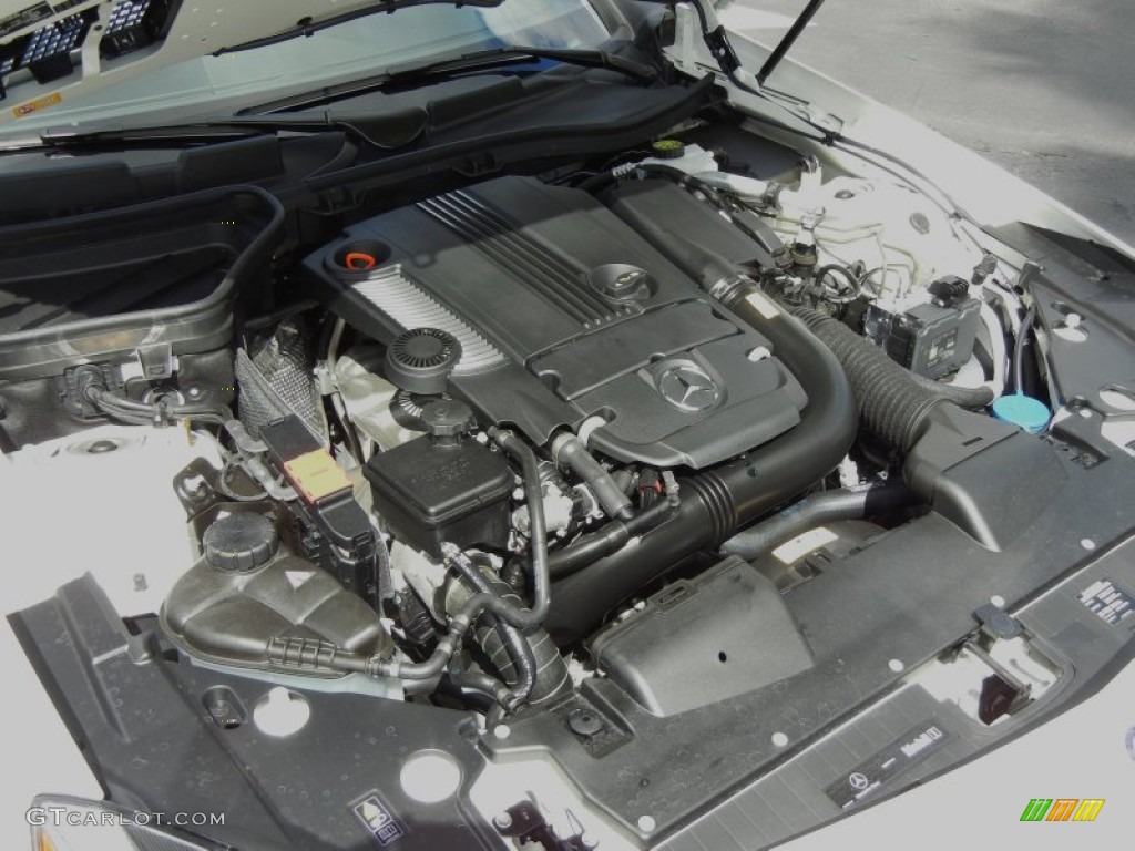 2013 Mercedes-Benz SLK 250 Roadster 1.8 Liter GDI Turbocharged DOHC 16-Valve VVT 4 Cylinder Engine Photo #71445767