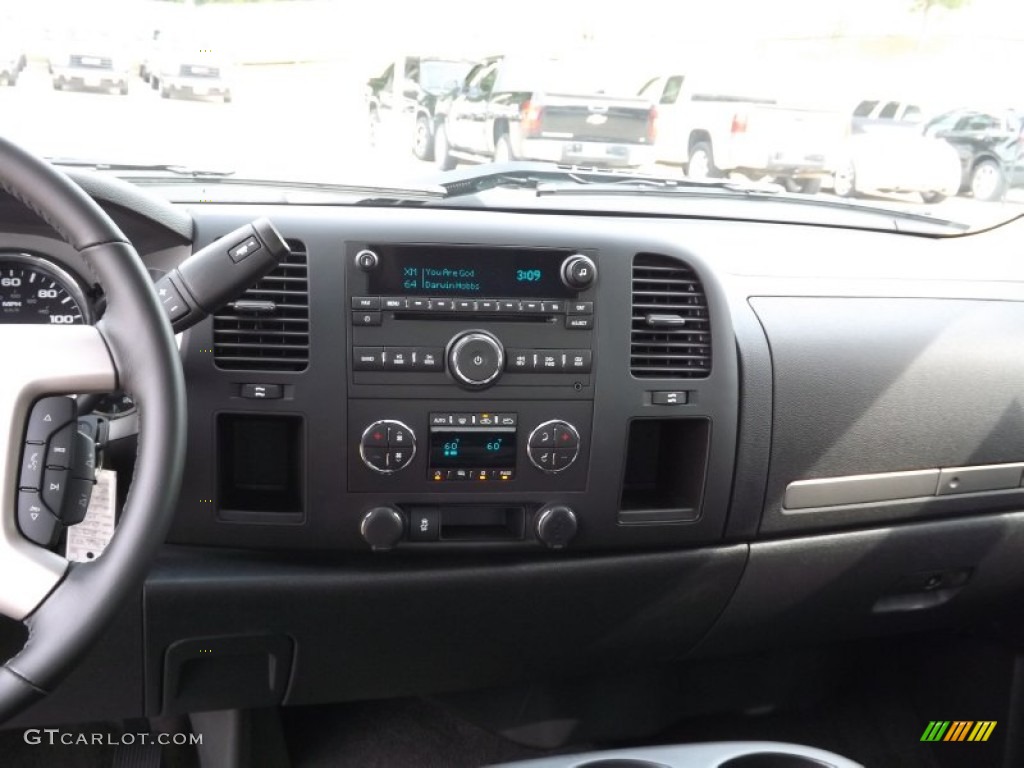 2013 Sierra 1500 SLE Crew Cab - Summit White / Ebony photo #9