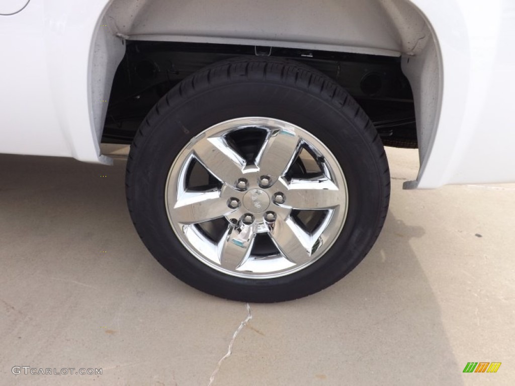 2013 Sierra 1500 SLE Crew Cab - Summit White / Ebony photo #19