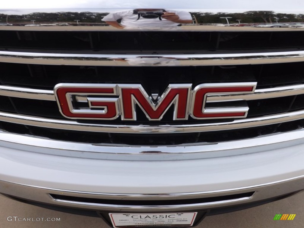 2013 Sierra 1500 SLE Crew Cab - Summit White / Ebony photo #21