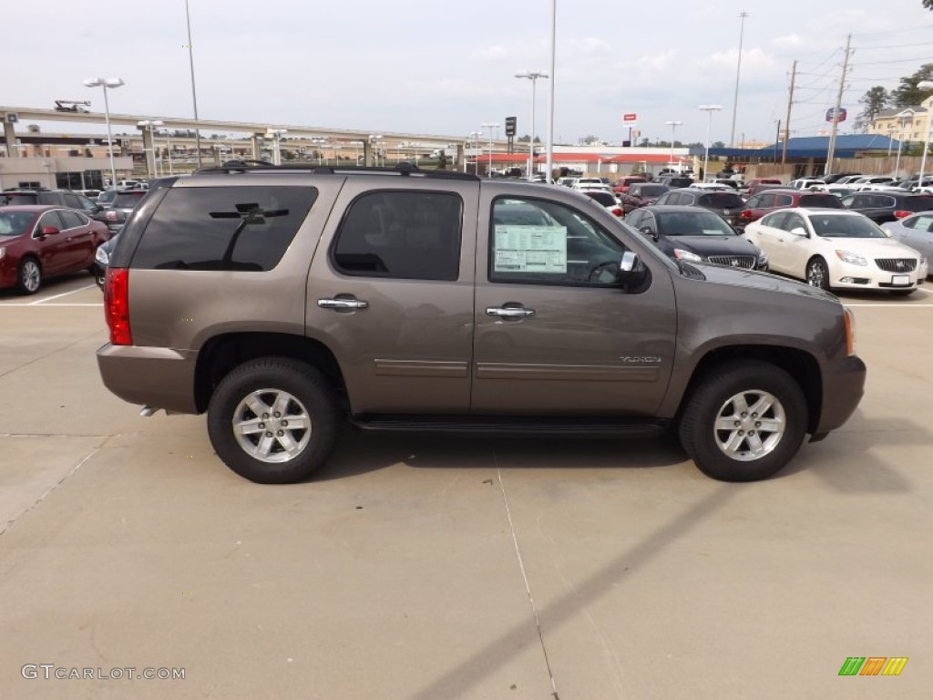 2013 Yukon SLE - Mocha Steel Metallic / Ebony photo #6