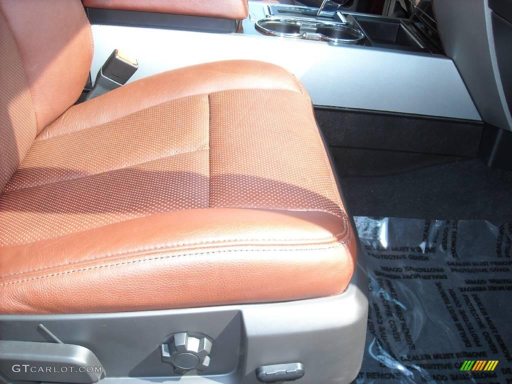 2009 Expedition EL King Ranch - Royal Red Metallic / Charcoal Black/Chaparral Leather photo #25