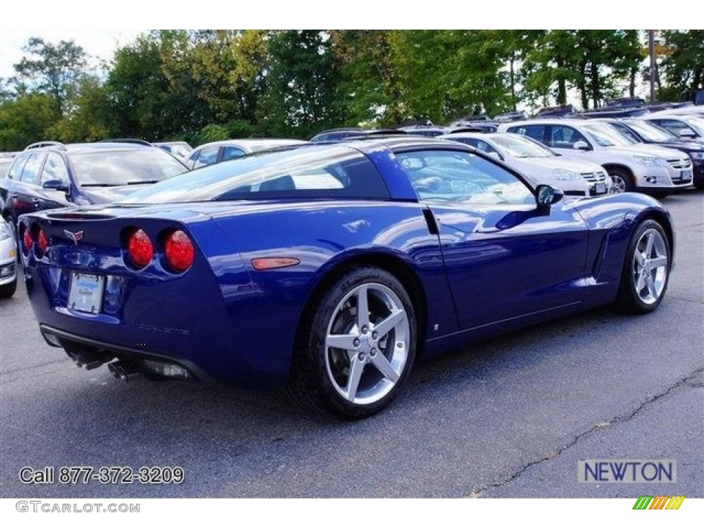 2006 Corvette Coupe - LeMans Blue Metallic / Titanium Gray photo #8