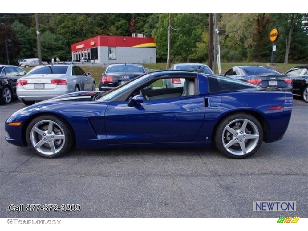 2006 Corvette Coupe - LeMans Blue Metallic / Titanium Gray photo #36