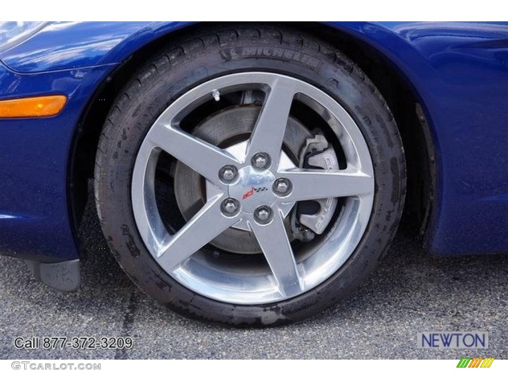 2006 Corvette Coupe - LeMans Blue Metallic / Titanium Gray photo #37