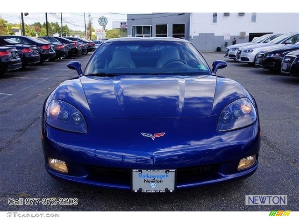 2006 Corvette Coupe - LeMans Blue Metallic / Titanium Gray photo #54