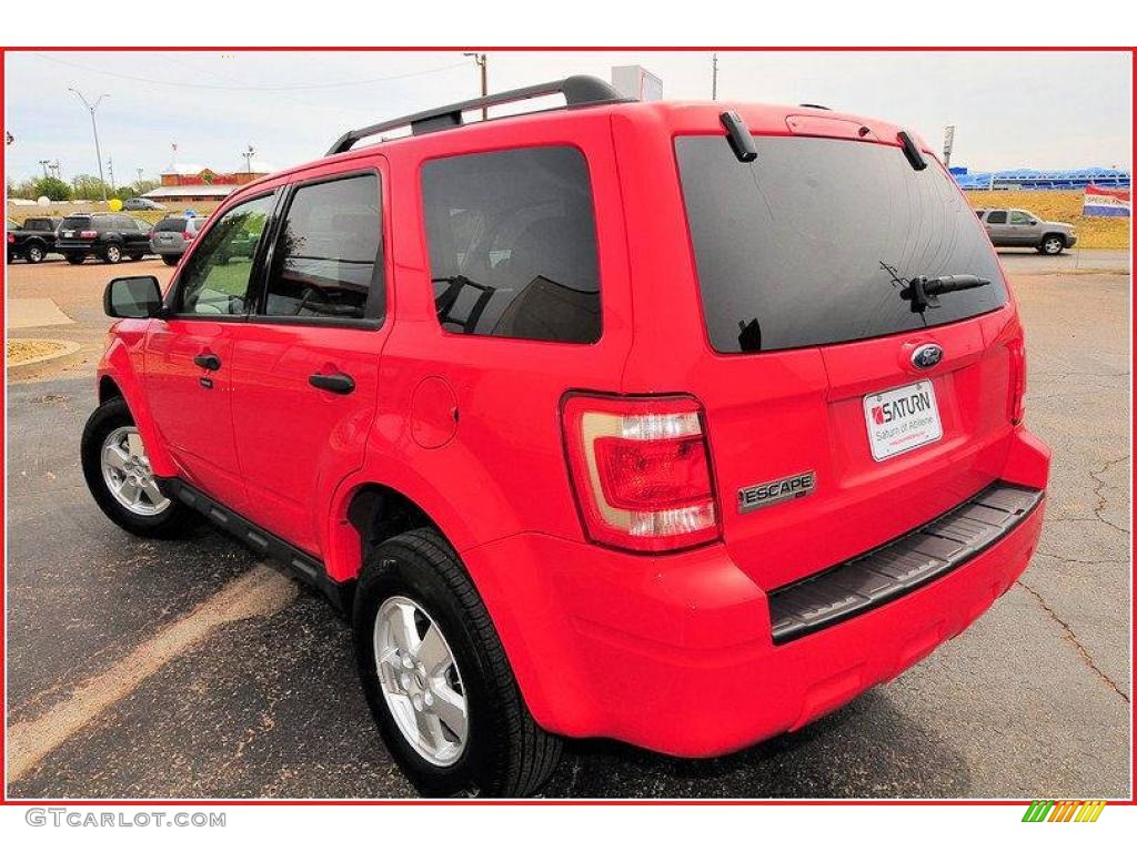 2009 Escape XLT V6 - Torch Red / Stone photo #3