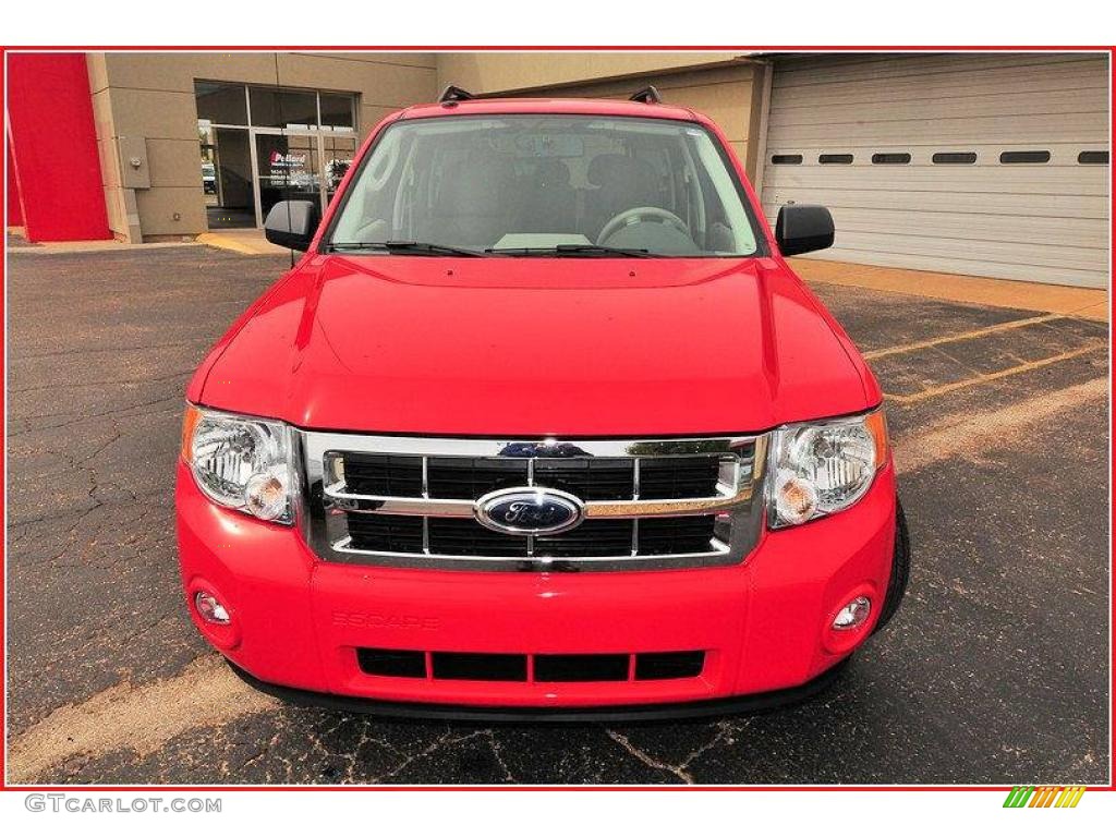 2009 Escape XLT V6 - Torch Red / Stone photo #9