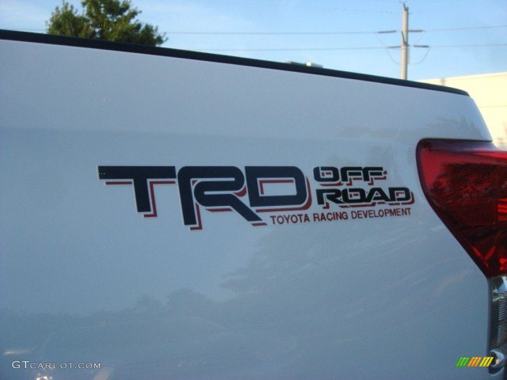 2012 Tundra TRD Double Cab 4x4 - Super White / Graphite photo #21