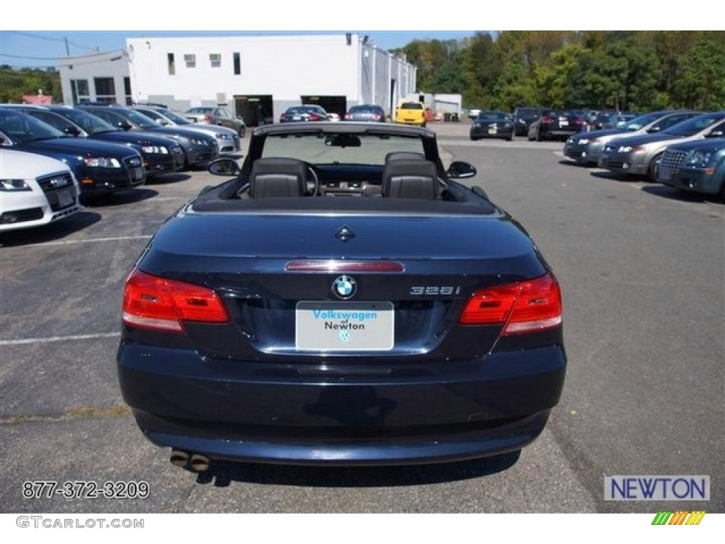 2007 3 Series 328i Convertible - Monaco Blue Metallic / Black photo #10