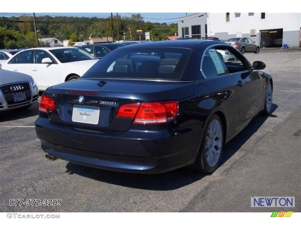 2007 3 Series 328i Convertible - Monaco Blue Metallic / Black photo #12