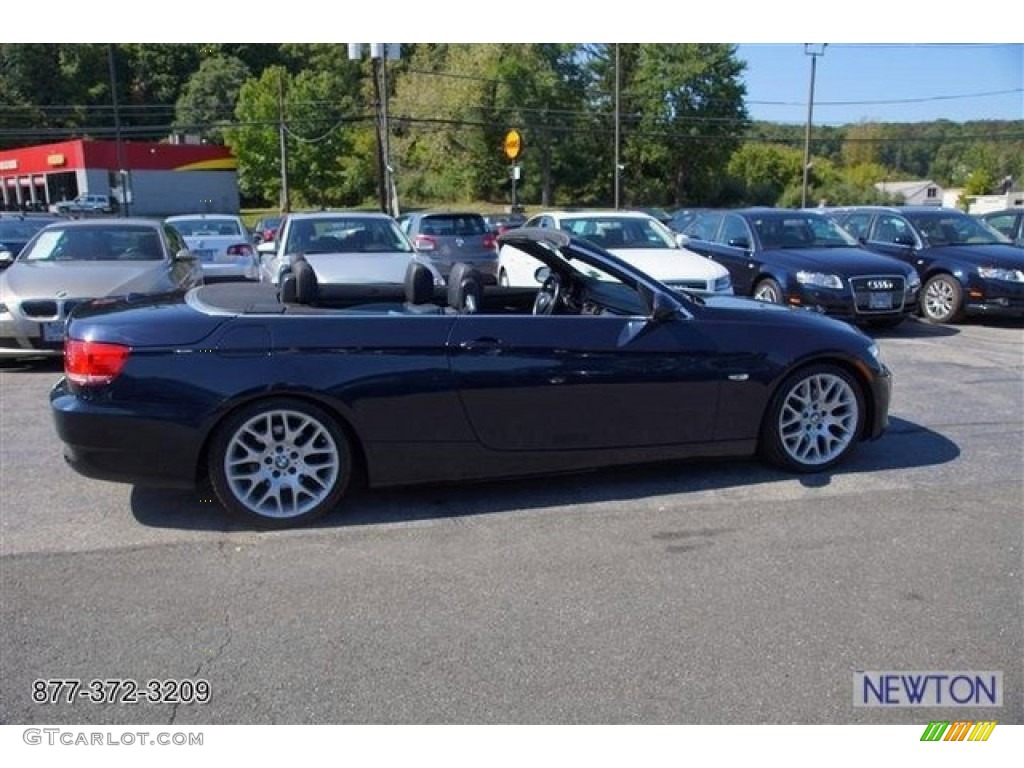 2007 3 Series 328i Convertible - Monaco Blue Metallic / Black photo #14