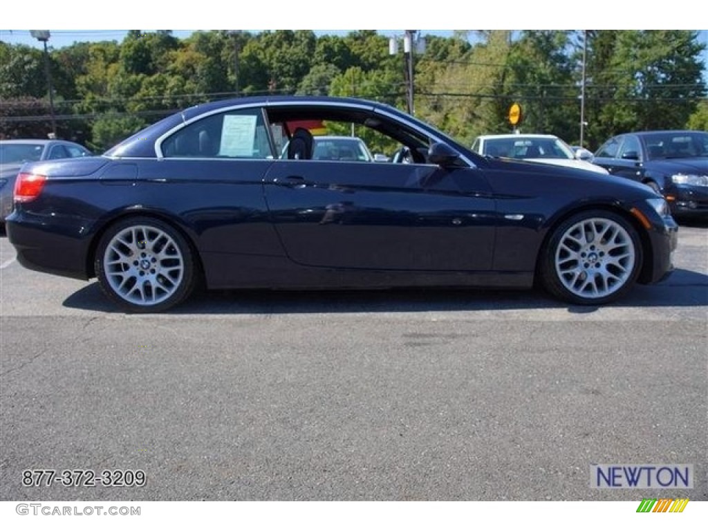2007 3 Series 328i Convertible - Monaco Blue Metallic / Black photo #15