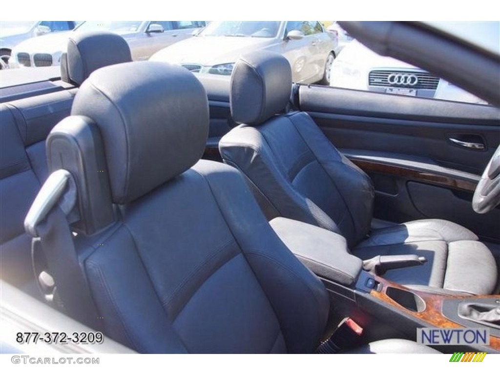 2007 3 Series 328i Convertible - Monaco Blue Metallic / Black photo #32