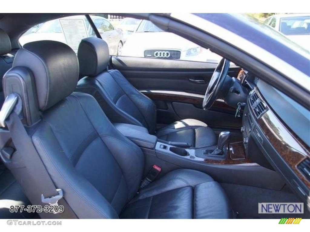 2007 3 Series 328i Convertible - Monaco Blue Metallic / Black photo #33