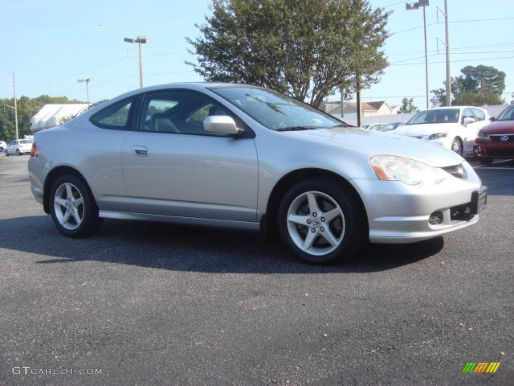 2004 RSX Type S Sports Coupe - Satin Silver Metallic / Ebony photo #2