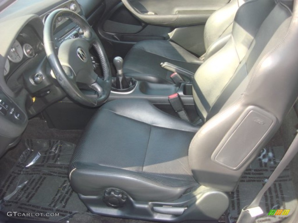Ebony Interior 2004 Acura RSX Type S Sports Coupe Photo #71450663