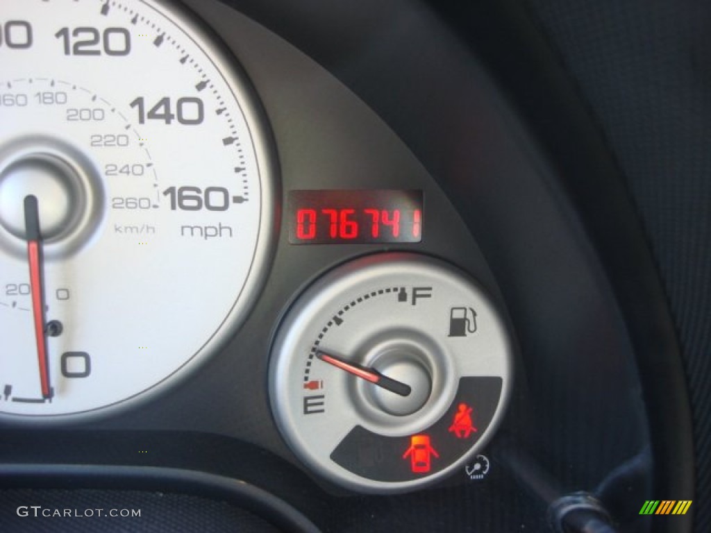 2004 Acura RSX Type S Sports Coupe Gauges Photo #71450718