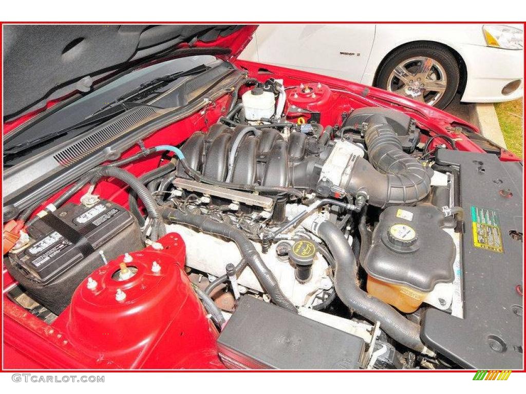 2006 Mustang GT Premium Coupe - Redfire Metallic / Light Parchment photo #28