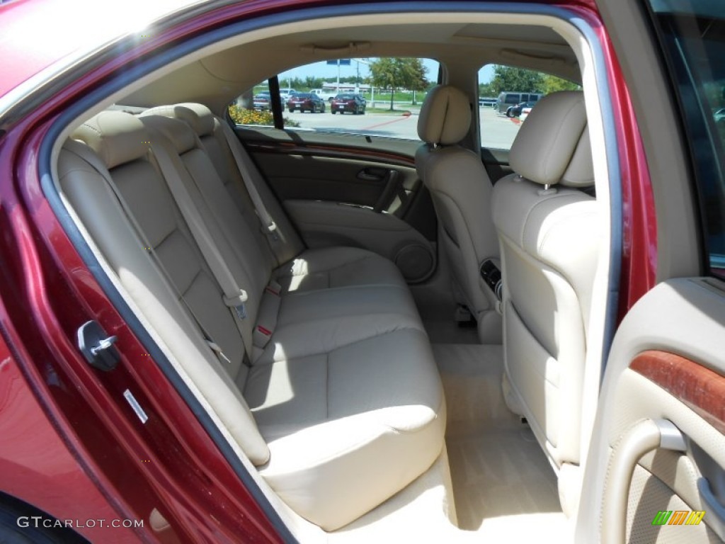 2005 RL 3.5 AWD Sedan - Redondo Red Pearl / Taupe photo #18