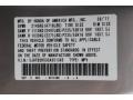 NH743MX: Palladium Metallic 2012 Acura RDX Technology Color Code