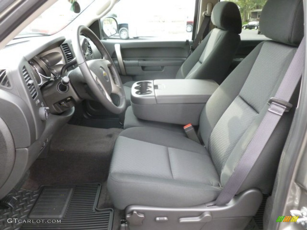 2013 Silverado 1500 LT Crew Cab 4x4 - Graystone Metallic / Ebony photo #16