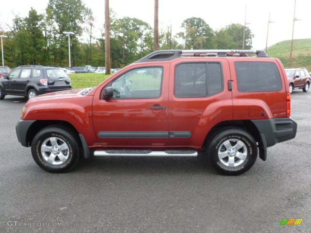 Lava Red 2012 Nissan Xterra S 4x4 Exterior Photo #71453762